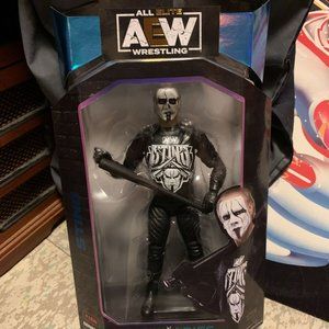 AEW UNMATCHED COLLECTION SERIES 2 LUMINARIES 16b STING Figure WWE WCW Unopened
